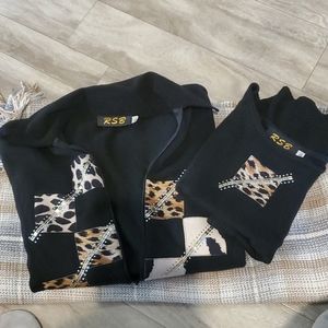 Stunning Women's RSB sweater set Large